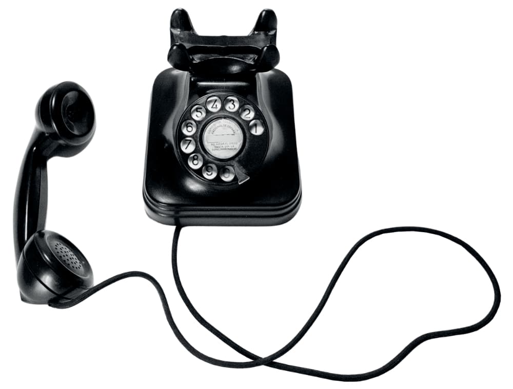 Imaxe dun teléfono antigo